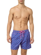 MC2 Saint Barth Man Light Fabric Comfort Swim Shorts With Crabs Print
