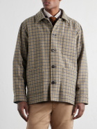 Purdey - Checked Wool-Twill Overshirt - Neutrals