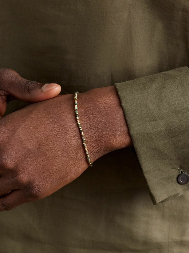 Photo: MAOR - Percep 18-Karat Gold Emerald Bracelet - Gold