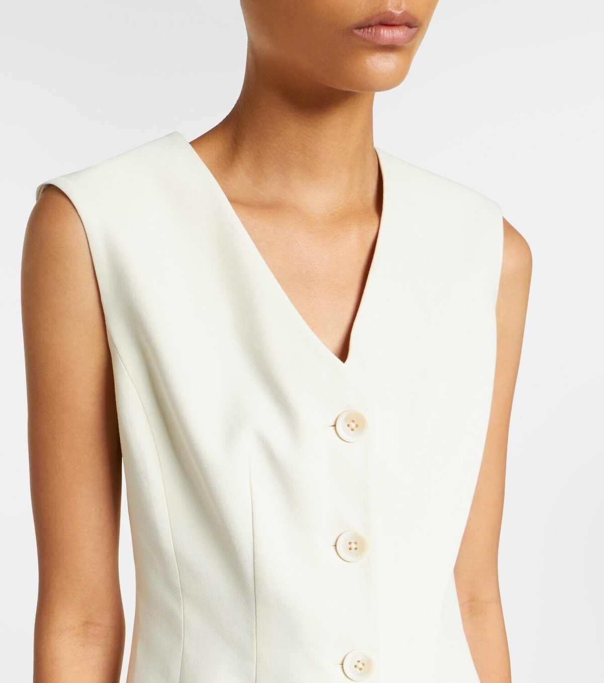 Veronica Beard Devlin cotton-blend twill minidress