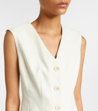 Veronica Beard Devlin cotton-blend twill minidress