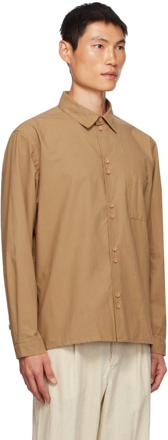 XENIA TELUNTS Tan Daily Shirt