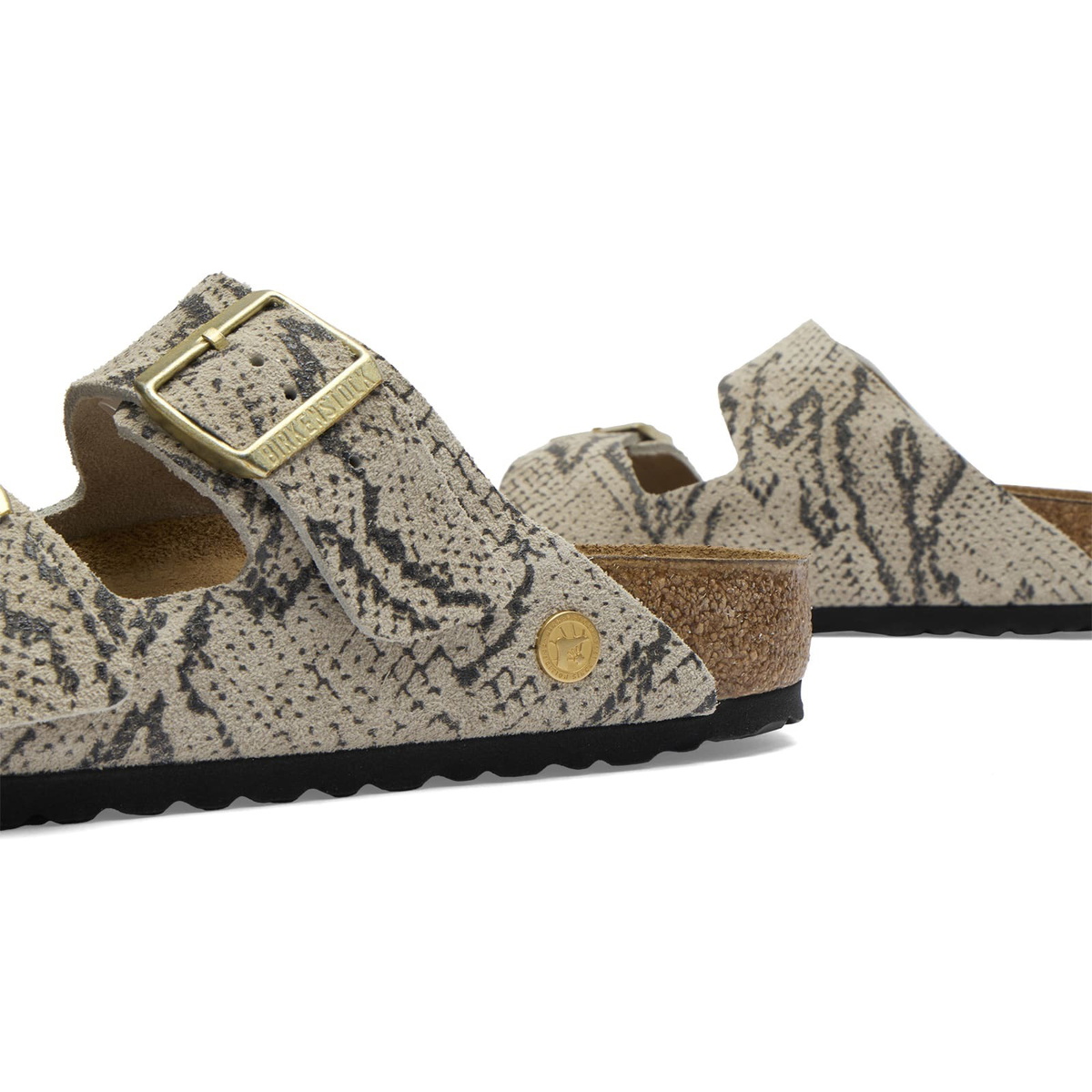 Birkenstock Women's Arizona Print in Oyster