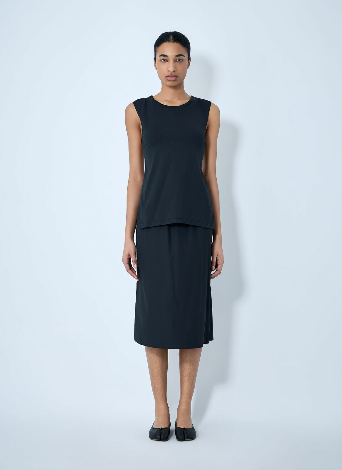 RIER Sleeveless Cotton Tank Top