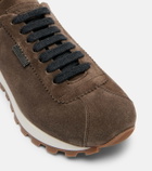 Brunello Cucinelli Monili suede sneakers