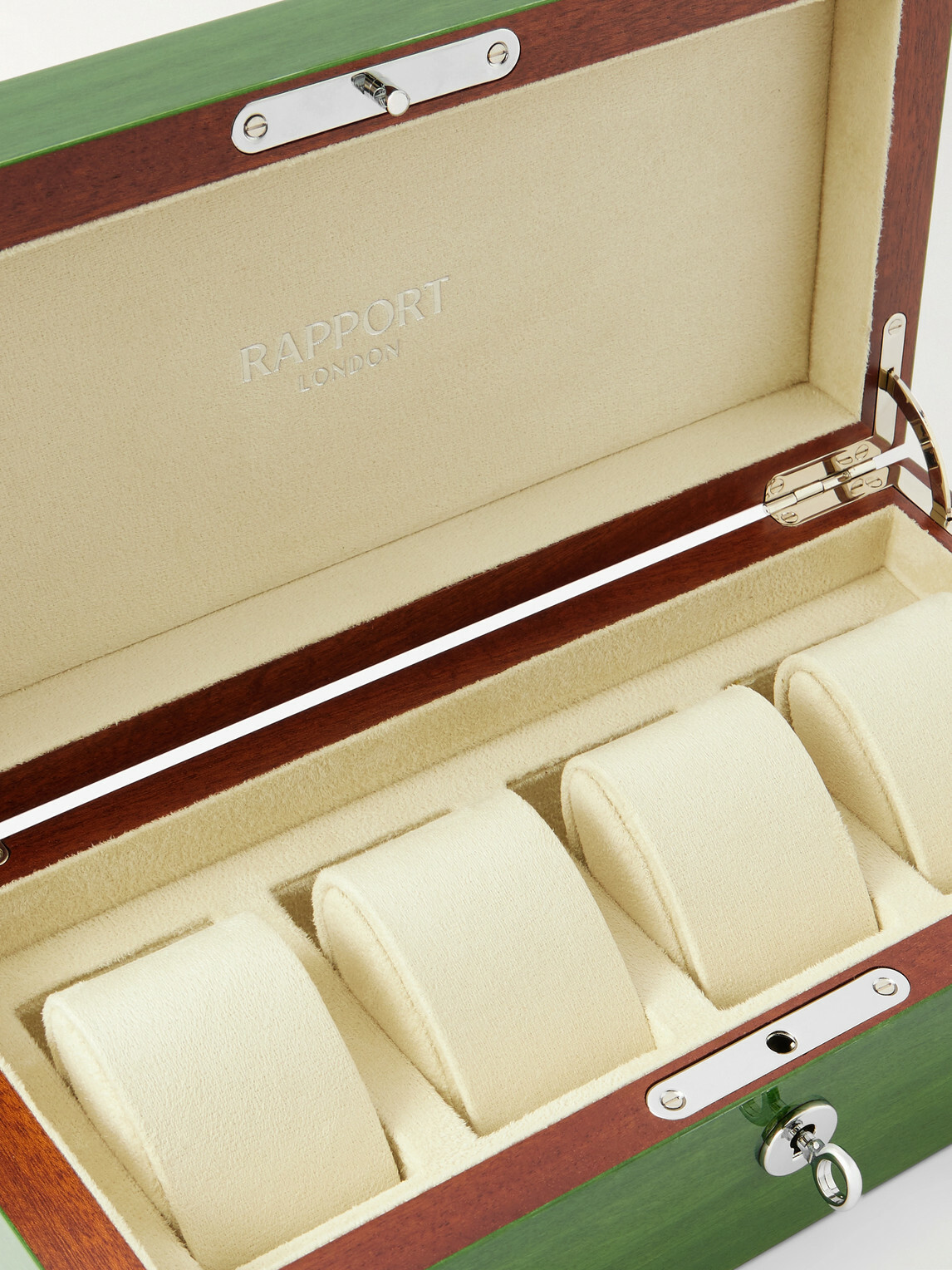 Rapport London - Heritage Lacquered Cedar Four-Piece Watch Box