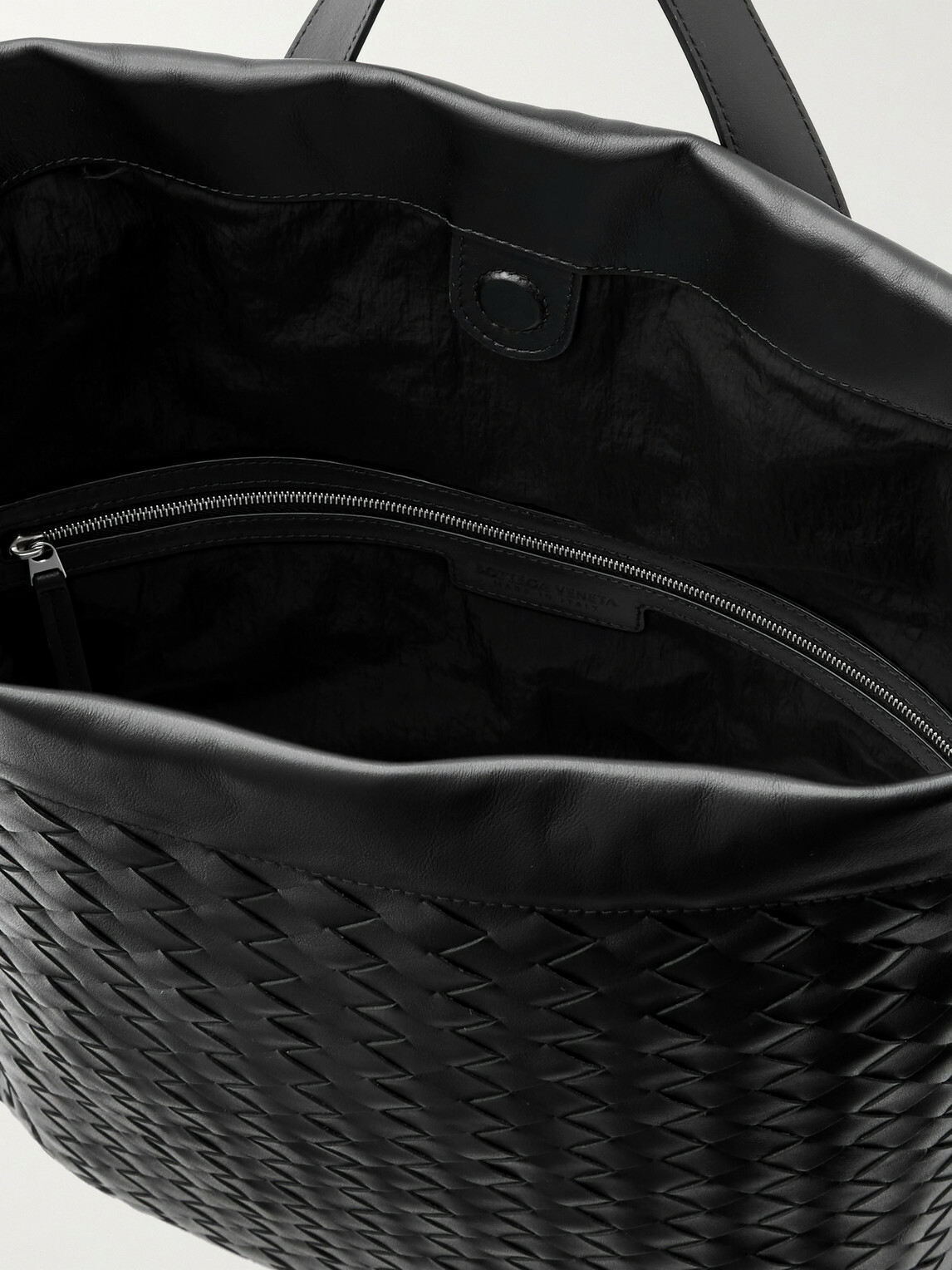 Bottega Veneta - Trail Intrecciato Leather Drawstring Backpack
