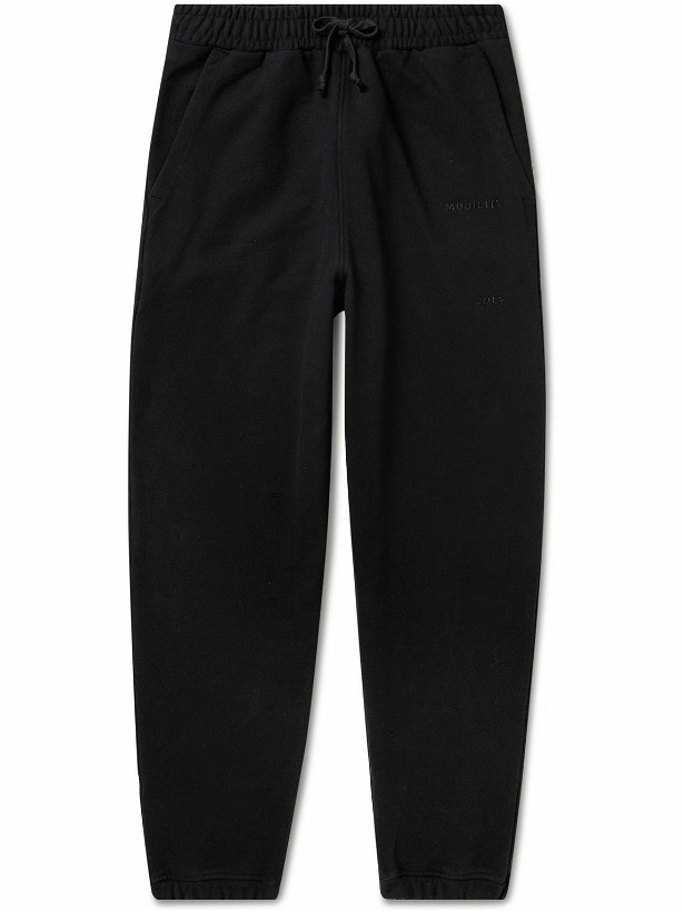 Photo: CDLP - Logo-Embroidered Tapered Cotton-Jersey Sweatpants - Black