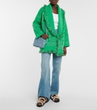 Alanui - Bandana cashmere cardigan