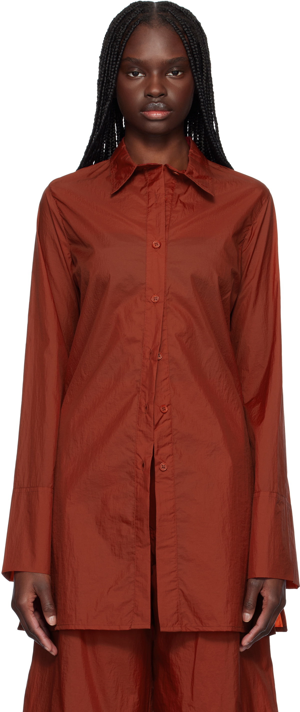 Renaissance Renaissance Red Jill Nylon Shirt