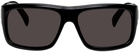 Dunhill Black Rectangular Sunglasses