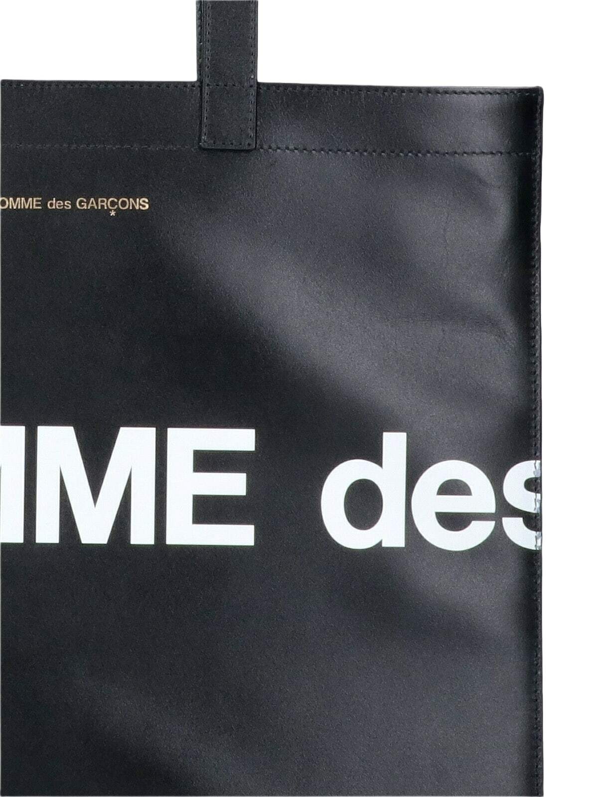 Comme des Garçons Wallet Logo Tote Bag