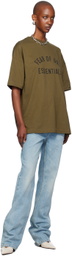 Fear of God ESSENTIALS Blue High-Waisted Jeans