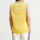 Adidas Men's x Wales Bonner Jabbar Knit Vest in Spring Yellow