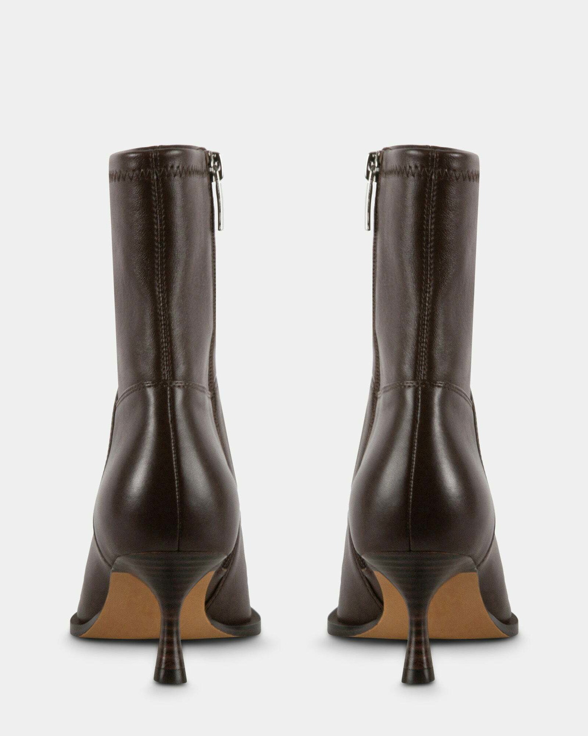 Steve Madden Stasia Booties in Brown