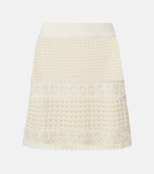 Eres Angela crochet miniskirt