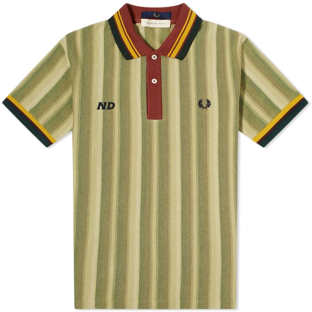 Fred Perry x Nicholas Daley Stripe Polo Fred Perry
