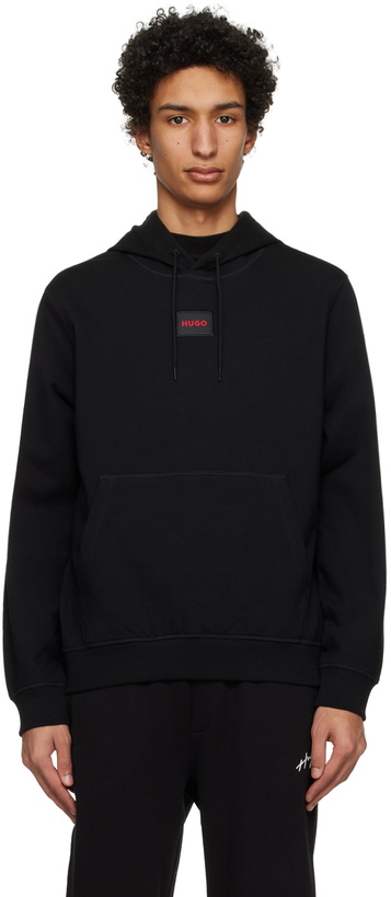 Photo: Hugo Black Patch Hoodie