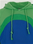 Erl Terry Panels Hooded Sweatshirt