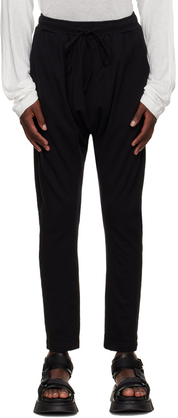 Photo: Julius Black Seamed Lounge Pants