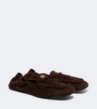 Miu Miu Suede penny loafers