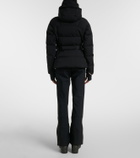 Moncler Grenoble Guyane hooded down ski jacket