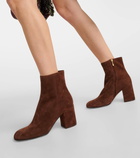 Gianvito Rossi Joelle 70 suede ankle boots