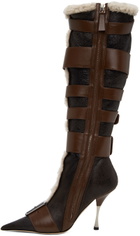 Blumarine Brown Hilda Boots