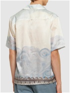 COMMAS - Ocean Print Boxy S/s Shirt