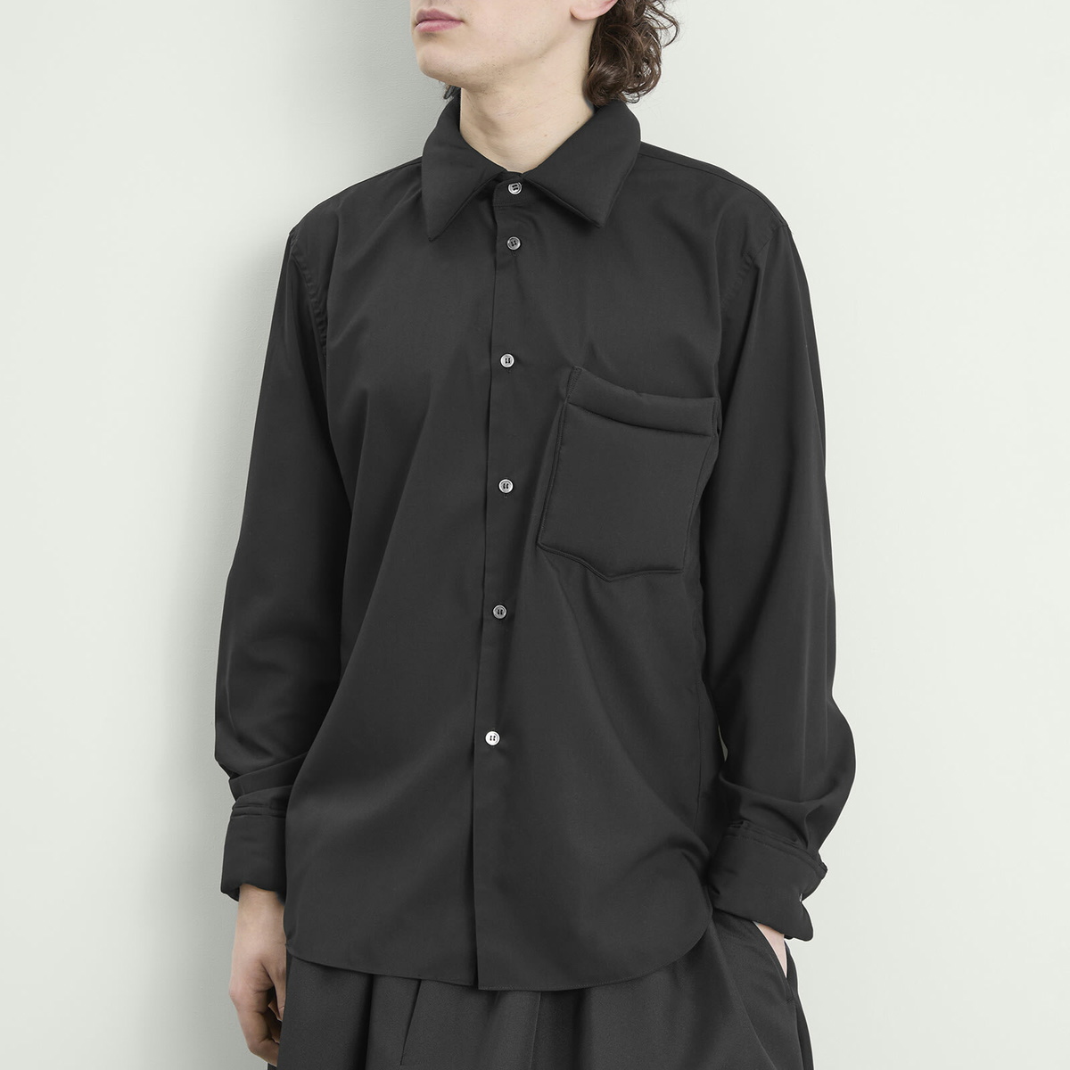 Comme des Garçons Homme Plus Men's Shirt in Black
