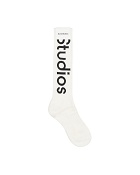 Acne Studios Logo Jacquard Socks Off