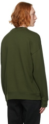 Maison Kitsuné Green Puma Edition Crewneck Sweatshirt