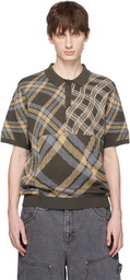 Dime Brown Antique Polo