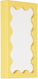 Gustaf Westman Objects SSENSE Exclusive Yellow Curvy Micro Mirror