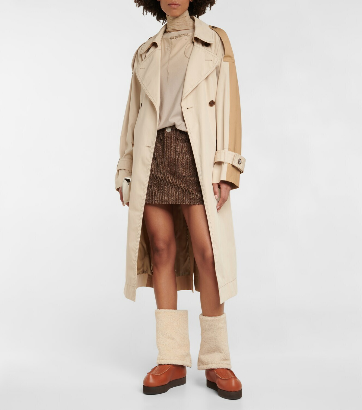 Acne Studios - x Kero Bero shearling-trimmed boots Acne Studios