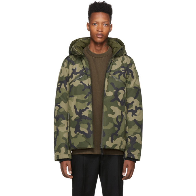 Photo: Nobis Reversible Green Oliver Puffer Jacket