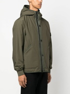 STONE ISLAND - Waterproof Jacket With Logo