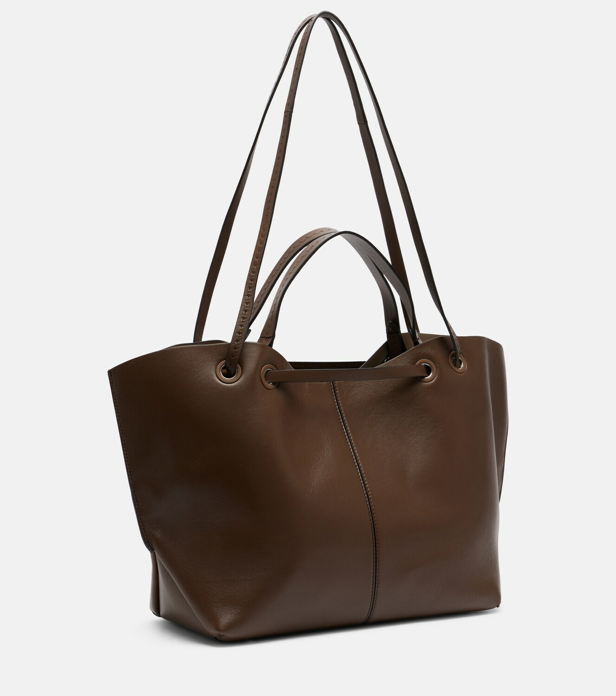 Max Mara Large leather tote bag