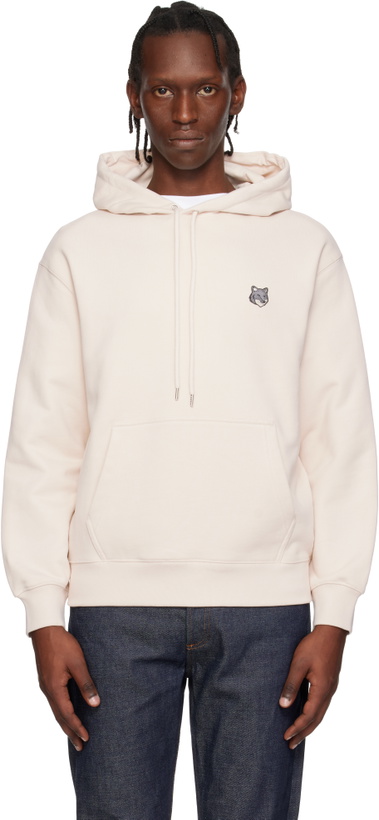 Photo: Maison Kitsuné Purple Fox Head Comfort Hoodie