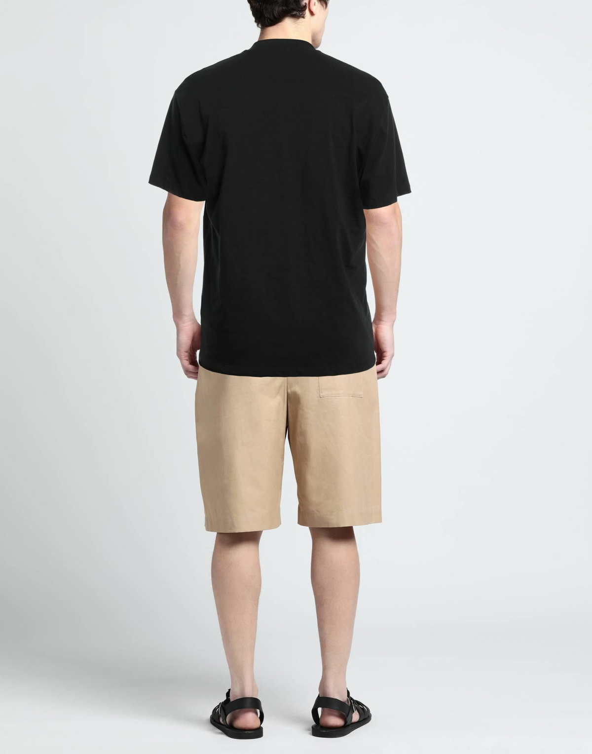 Neil Barrett Mens T-shirt in Black