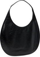 Courrèges Black Holy Naplack Leather Tote