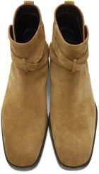 TOM FORD Tan Suede Rochester Boots