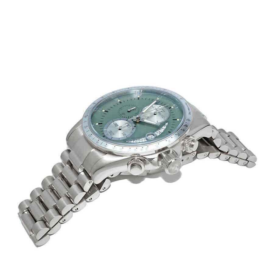 Torino Carrero Winner Circle Chronograph Quartz Green Dial Mens Watch JCISS101LGN