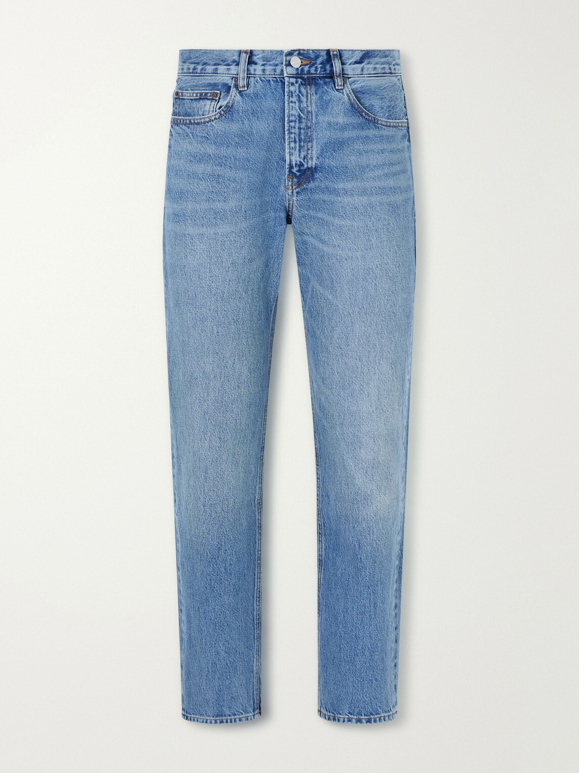 FRAME - The Classic Straight-Leg Jeans - Blue