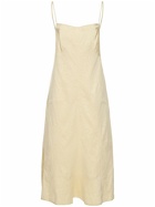 JIL SANDER - Satin & Lace Mini Dress