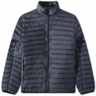 Stone Island Men's Lightweight Down Jacket in Navy