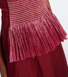 Johanna Ortiz Exploring Textures linen maxi dress