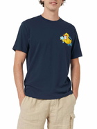 MC2 Saint Barth Man Cotton T-shirt With Cryptopuppets Ducky Gin Front And Back Placed Print | Cryptopuppets Special Edition
