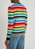 Allude Striped Cashmere Jumper Multicoloured 1