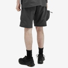 Nanga Men's Dot Air Utility Pocket Cargo Shorts in Black